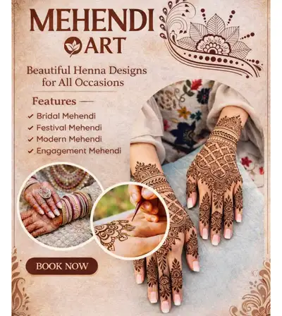 Henna/ Mehndi Artist, View more
