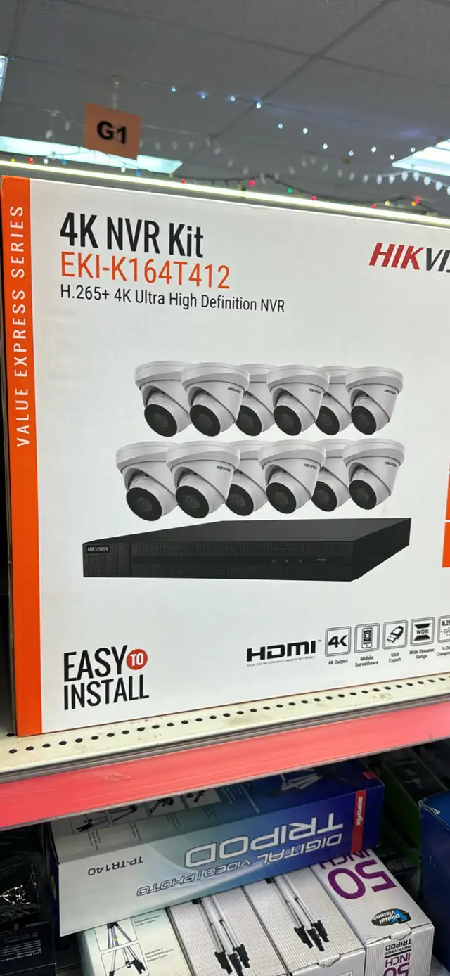 EKI-K164T412 Hikvision NVR kit @Angel Electronics Mississauaga  in Cameras & Camcorders in Mississauga / Peel Region - Image 4