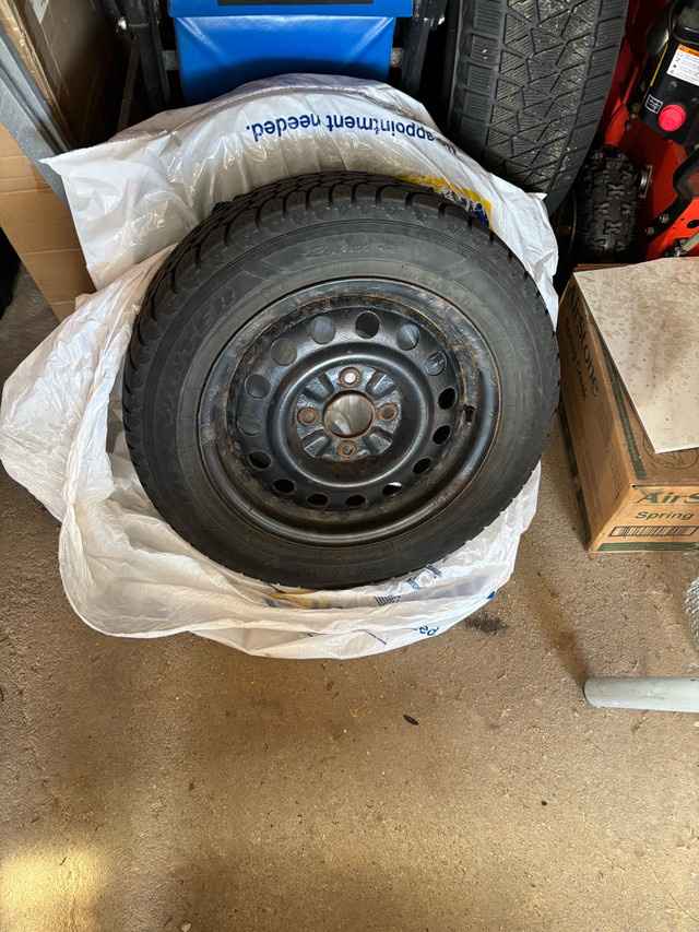 195/60R15 Goodyear Nordic Winter tires and rims in Tires & Rims in Oakville / Halton Region - Image 3