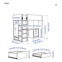 IKEA loft beds for sale