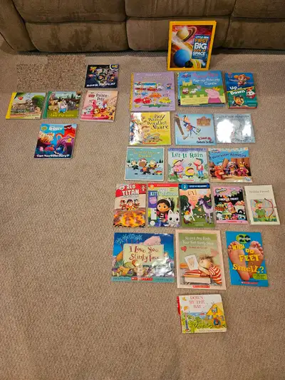 24 Kid’s Books (Disney, Space, Peppa Pig, Paw Patrol, etc.), View more