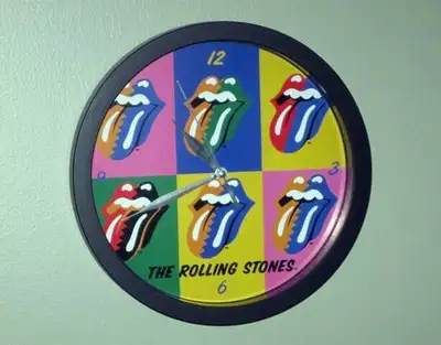Rolling Stones Collector's Wall Clock 2008 Brand NEW, View more