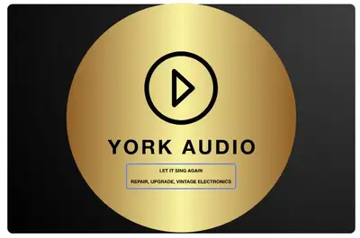 YORK AUDIO-------Audio Repair service, View more