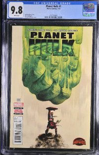 Planet Hulk 1 CGC 9.8 2017