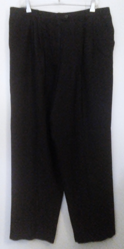 size 18 Navy Black WOOL Classic Trousers lined in Women's - Bottoms in Kitchener / Waterloo
