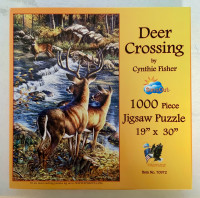 Jigsaw Puzzle - Deer Crossing