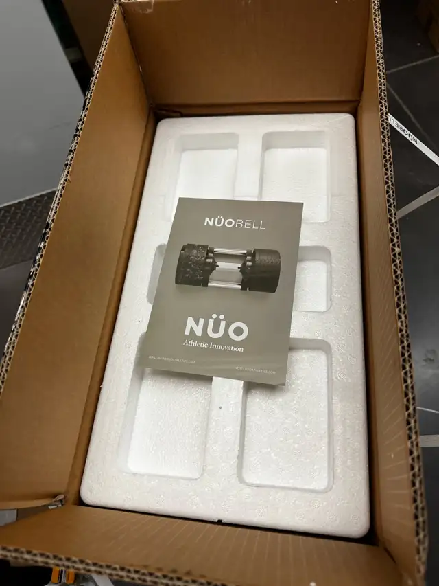 CLEARANCE AUTHENTIC NUOBELL ADJUSTABLE DUMBBELLS64247150352899123