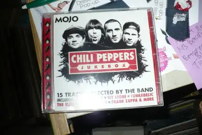MOJO CD. Chili Peppers Jukebox. 15 tracks selected by Red Hot Chili Peppers.