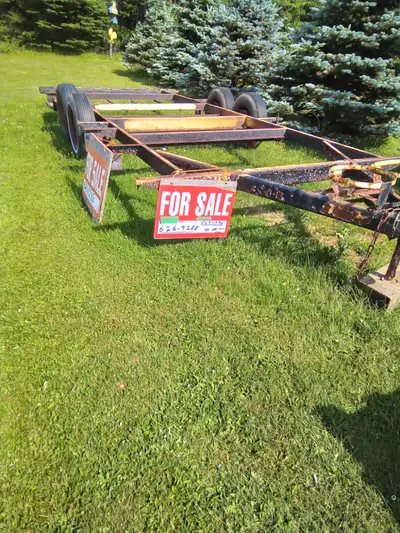 Utility trailer 17 ft x 7 ft. Call 902 626 9288. Phone will not accept texts. 500.00