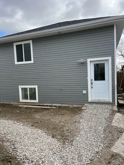 Brand new unit ready for the first of Feb Two bedroom with one and half bathrooms big kitchen and fa...