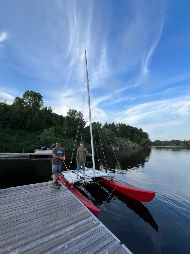 hobie cat 16 w trailer in Sailboats in Owen Sound - Image 3
