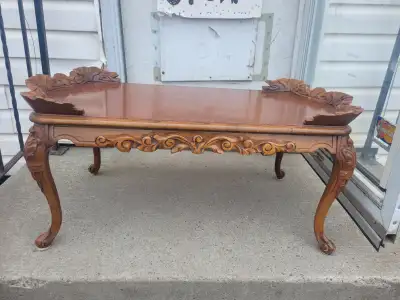 Coffee table from the estate sale of Sir John A McDonald $1,800, View more