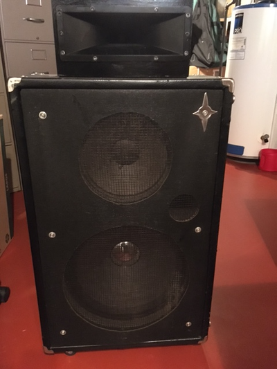 Custom Crafted 3 Way Guitar Keyboard Ported Speaker Birch Enclosure Featuring 10" Fender Special Des...