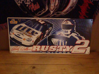 Rusty Wallace 35 1/2 by 15 1/2  one side plastic