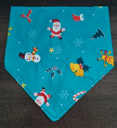 Dog Bandanas for sale Medium to large dogs Come with buttons but can be tied Have a lot leftover fro...