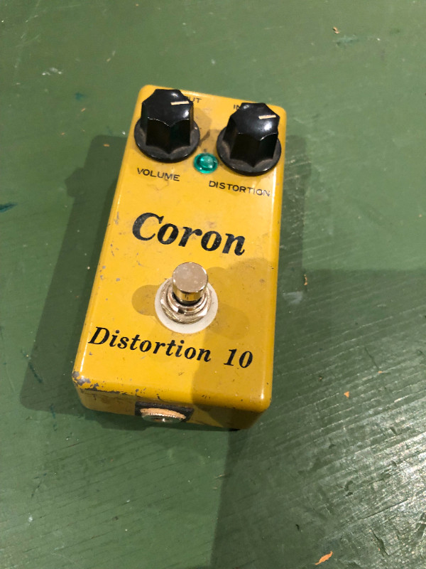 1970's Vintage CORON Distortion 10 Electric Guitar Pedal in Amps & Pedals in Markham / York Region - Image 4