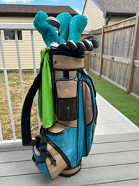 Ladies Northwestern Golf Club Set + Bag (1-Putter)