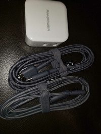 Ravpower Dual USB Charger with Cables 