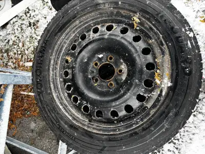 4 YOKOHAMA WINTER TIRES & HONDA ACCORD RIMS 2 are decent & 2 are worn Pickup in Keswick