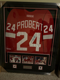 Bob Probert autographed jersey