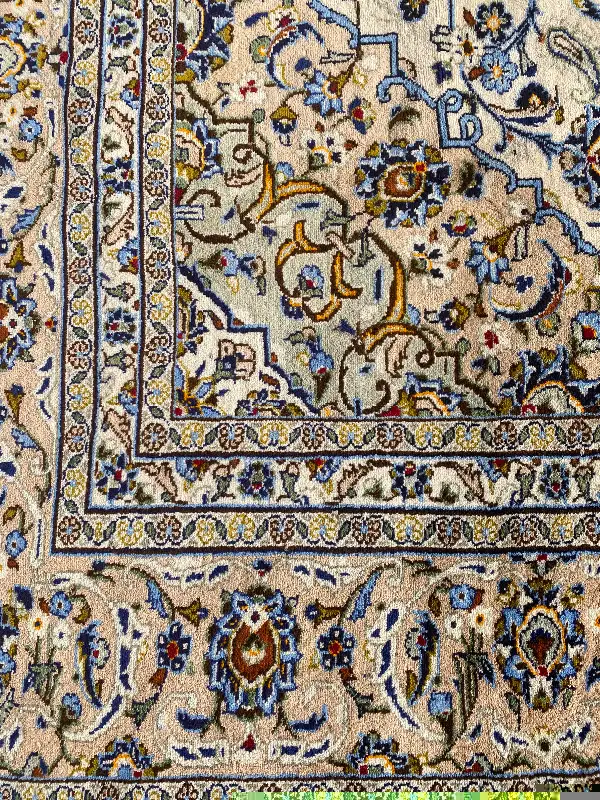Persian kashan fine large handmade rug ( Iran) in Rugs, Carpets & Runners in Markham / York Region - Image 8