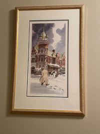 Limited Ed. Vintage Print- Turn of the Century by William Biddle