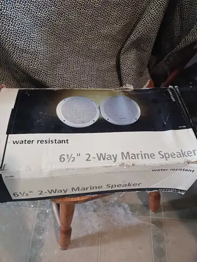 Optimus 6.5" 2-way marine speaker, View more