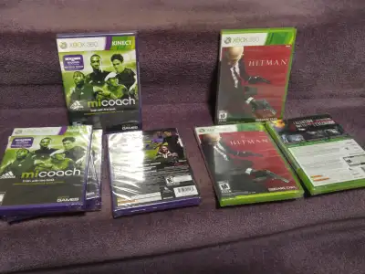 XBox 360 Games - Hitman Absolution - adidas micoach - $10.00 ea., View more