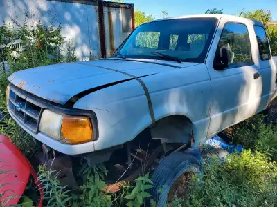 truck body is mint . sitting on factory frame but is sold axel conversion and set up for 5.0 Ford sm...
