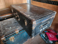 Antique Steamer Trunk Luggage by The L. McBrine Co. Limited
