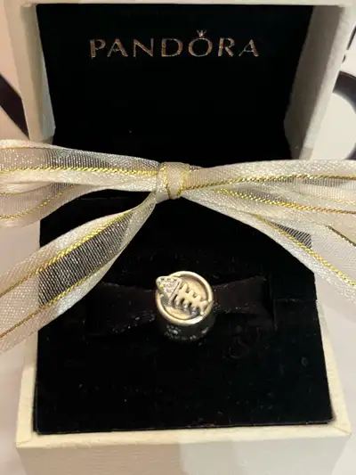 ‍⬛ Pandora Meow Cat Bowl Charm, View more
