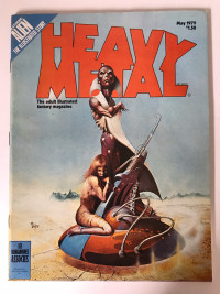 Heavy Metal May 1979 and July 1979