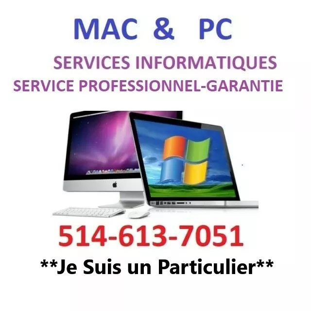 ☎️-514-613-7051-☎WINDOWS 11  INSTALLATION ,FORMATAGE.50$ dans Services (Formation et réparation)  à Ville de Montréal - Image 2