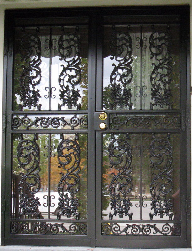 Security Storm Doors & Wrought Iron Fences in Decks & Fences in London