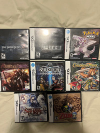 Nintendo DS RPG games.  All CIB EXCELLENT CONDITION 