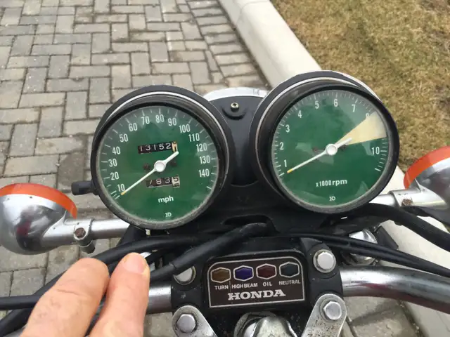 1976 Honda CB750 Four vintage motorcycle classic in Street, Cruisers & Choppers in Mississauga / Peel Region - Image 9