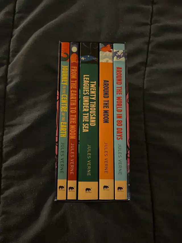 The Classic Jules Verne Book Collection in Fiction in Ottawa - Image 8