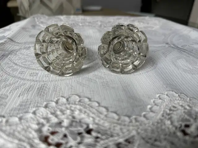 Antique Roden Bros Birks Xmas Tree Crystal Sterling Silver Salt in Arts & Collectibles in Markham / York Region - Image 10