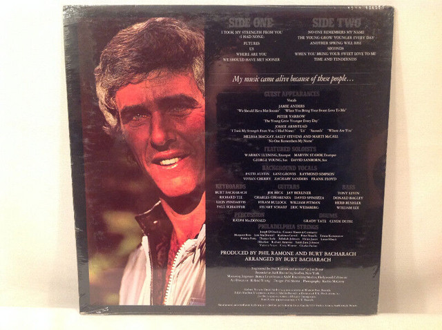 BURT BACHARACH (FUTURES) FACTORY SEALED LP in Arts & Collectibles in Winnipeg - Image 2