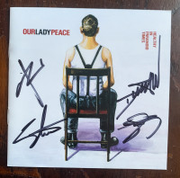Our Lady Peace and 54-40 Northern Soul Autographed Digipak New