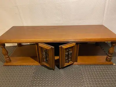 COFFEE TABLE +2 SIDE TABLES – SOLID WOOD, View more
