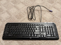 Keyboard HP PS/2 Black - Works Great