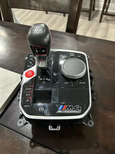 M4 G82 shifter from a 2021 bmw M4 competition. It is in good condition and everything works very goo...