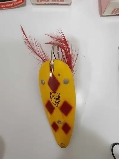 Vintage fishing lure, View more