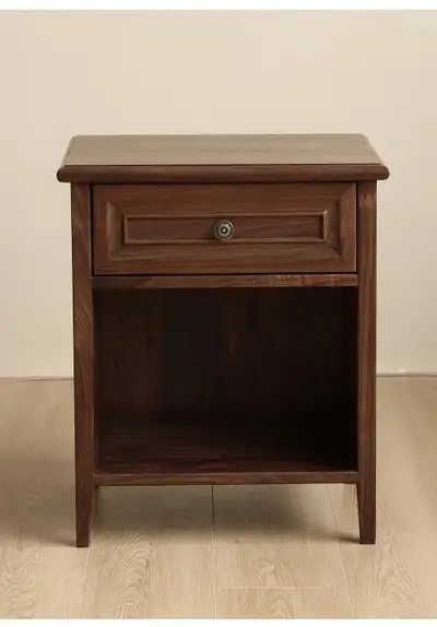 Wooden Brown Nightstand / Side Table , View more