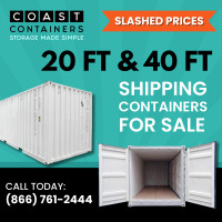 20’, 40’ New & Used Shipping Containers in Prince George