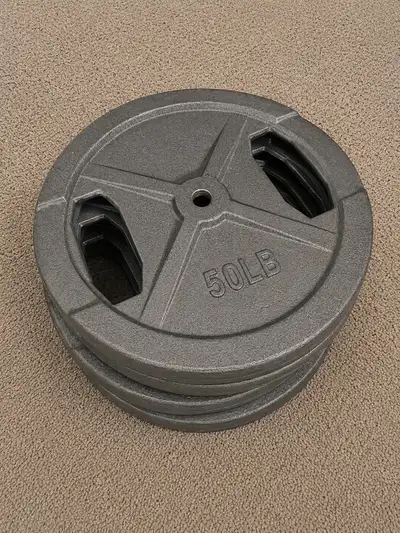 50lb iron grip plates , View more