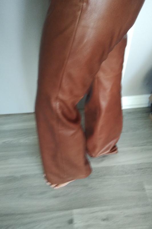 Danier leather butter soft pants size 10 in Women's - Bottoms in Oshawa / Durham Region