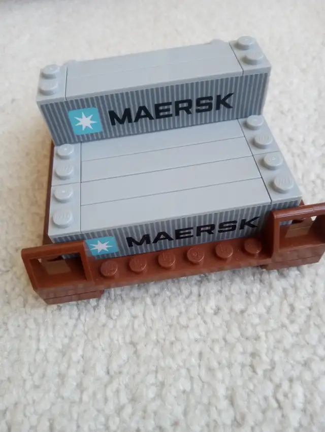Lego Maersk containers for ships 10155 & 10152 & 10241 in Toys & Games in Grand Bend - Image 4