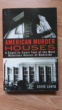 American Murder Houses paperback book 